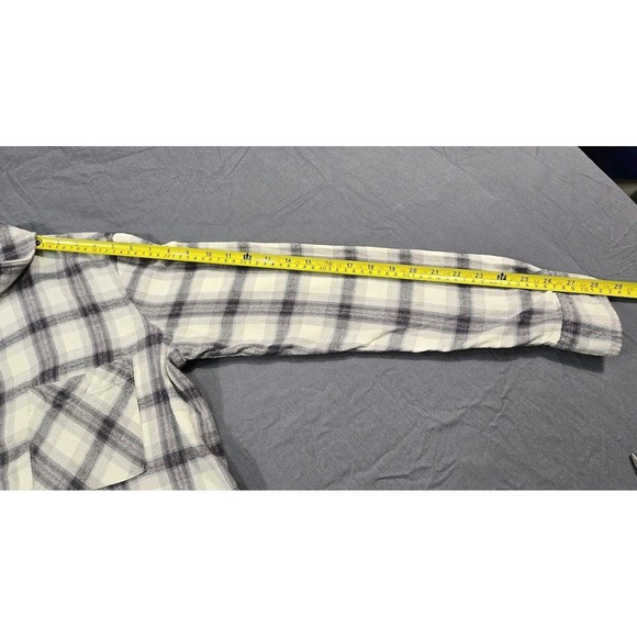 Mudd Flannel Shirt Check Pattern Womens Large - Picture 11 of 13